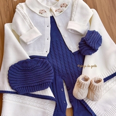 Saída Maternidade Tricot 4 Peças York