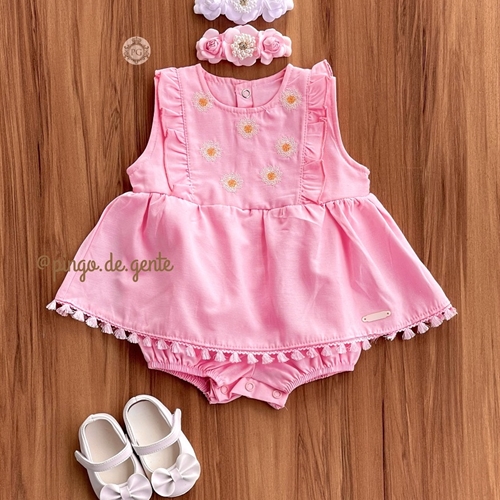 Vestido Daisy Pingo De Gente Baby Boutique